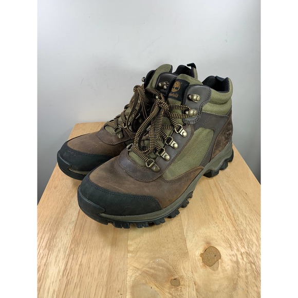 Timberland Shoes Timberland Mens Keele Ridge Mid Olive Green Brown